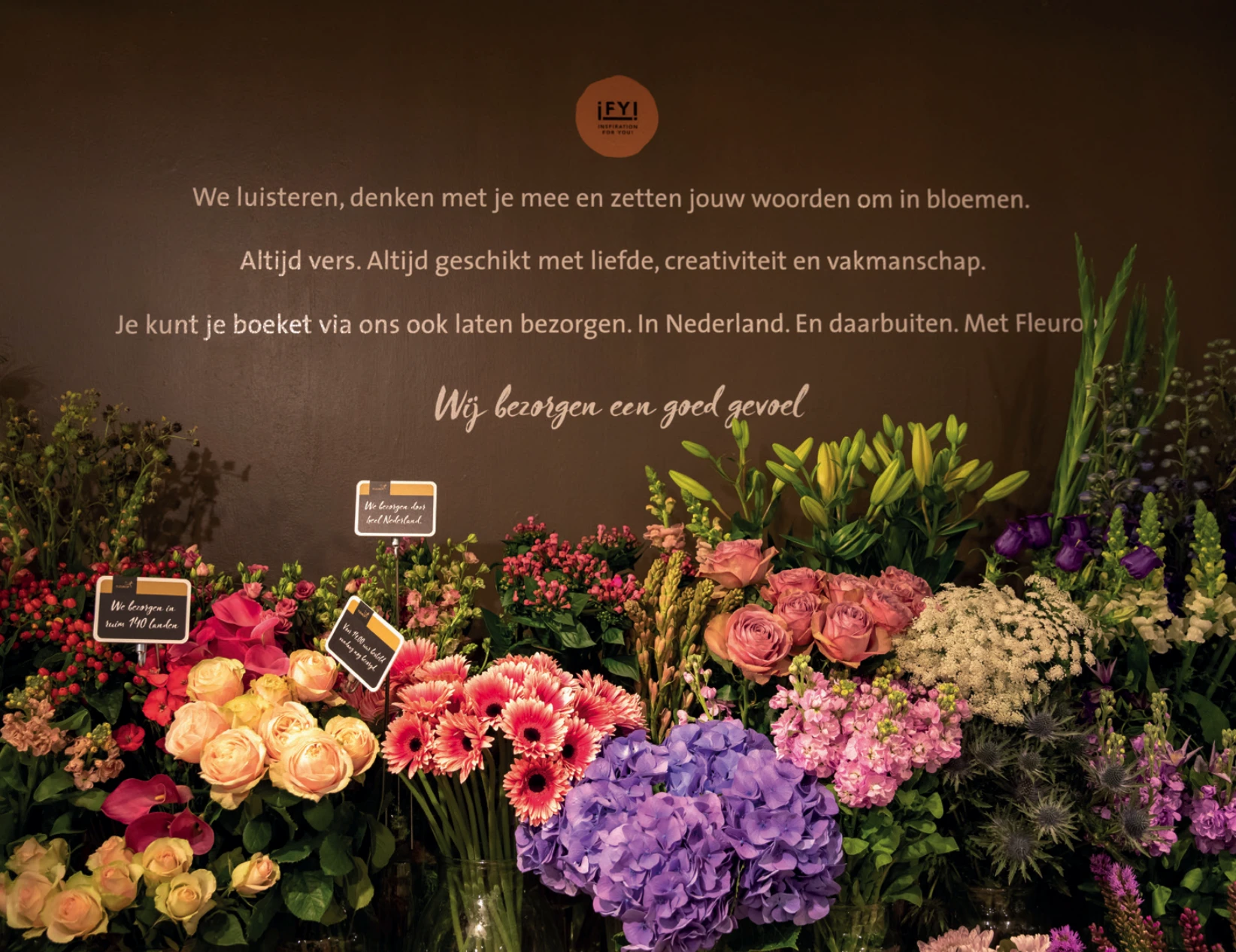 Flowershop Zandhuizen Bloemen bestellen.